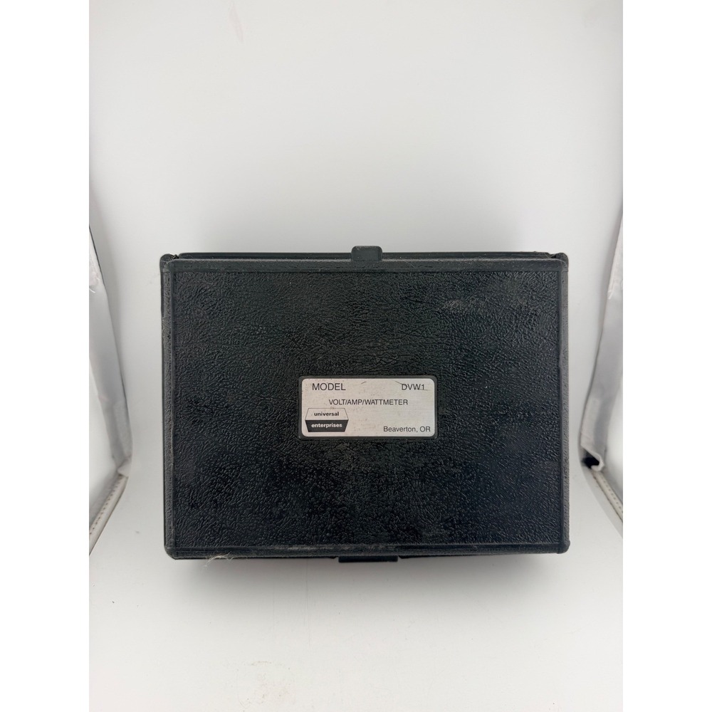 Universal Enterprises DVW1 Digital Volt Amp Watt Meter 110V 220V Tester Case